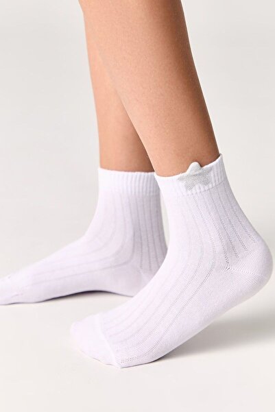 Conte Elegant Children's socks with a star on the edge, Conte Kids Tip-Top 49...