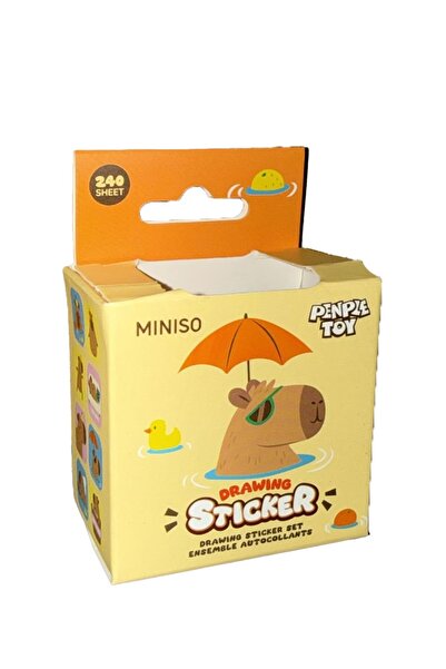 Miniso Pişirme Serisi 240’lı Çizim Sticker Seti (Mimibara)