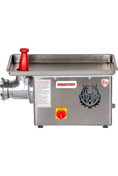 makchef ET KIYMA MAKİNASI 12 NO 0,55 kw YEDEK AYNA + BIÇAK + SUCUK APARATI HE...