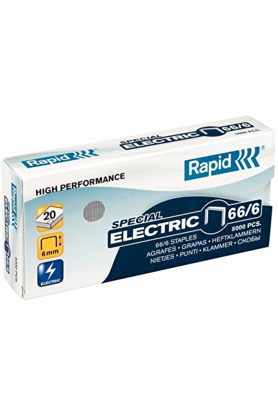 Rapid Staples 5000/set strong 66/6 electric
