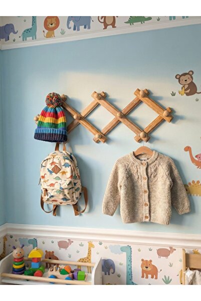 HomeBasics Akardiyon Askılık Ayarlanabilir Kullanışlı Giysi Organizeri