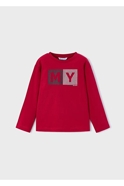 MAYORAL Boy's Basic Long Sleeve Printed T-Shirt