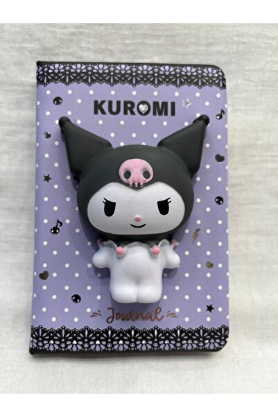 VİOLE ACCESSORİES Kuromi Sukuşi Defter/ Kuromili Yumuşak Defter