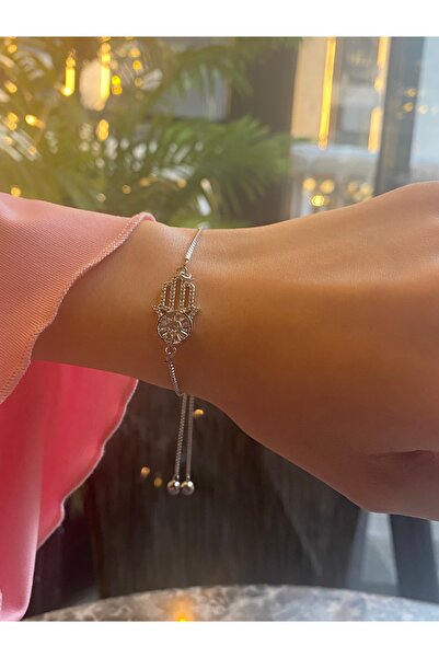 staınless steel KADIN Fatma ana eli asansörlü çelik kolye-PASLANMAZ/KARARMAZ ...