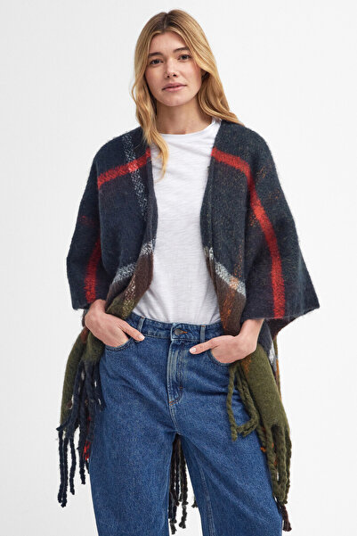 Barbour Isla Boucle Şal Hırka TN12 Classıc