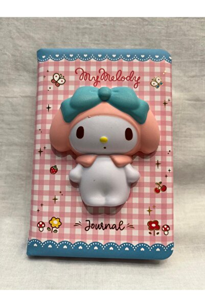 VİOLE ACCESSORİES My Melody Sukuşi Defter/ My Melody Kuromi Yumuşak Defter