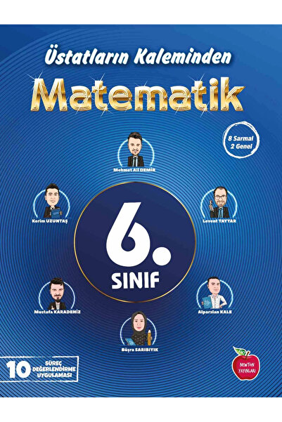 Newton Yayınları Newton 6.Sınıf Matematik Üstatların Kaleminden 10 Deneme