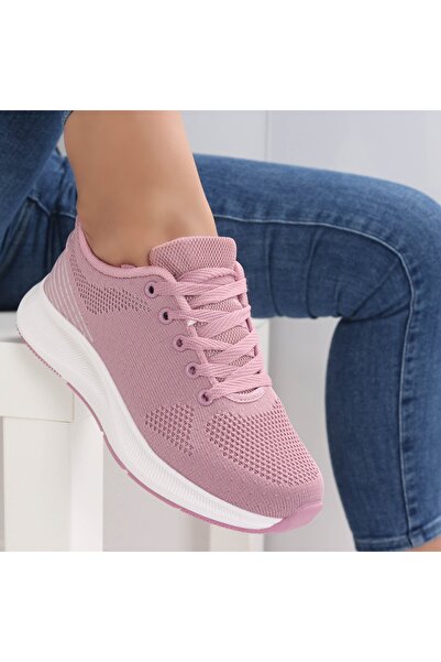 Botinelli Women's Pink Sneakers from Lalina Textile, 39