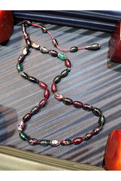 Anemore Collection مسبحة العنبر المضغوطة