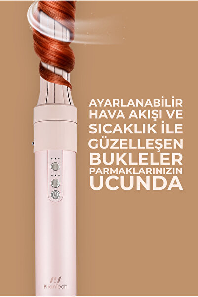 PiranTech KS-92 Profesyonel Saç Kurutma Makinesi ve Şekillendirici | Negatif İyon Teknolojisi