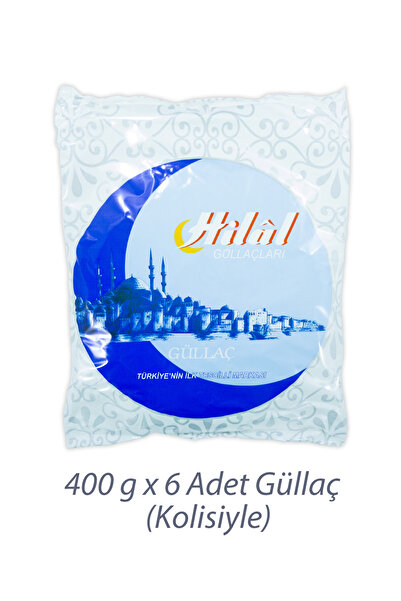hilal Geleneksel Güllaç 400 g X 6 Adet (Toplam 2,4 kg)
