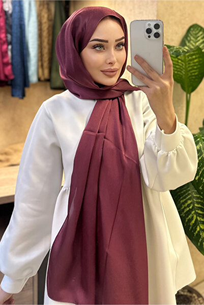 CUOCA LOUNGE Janjan Saten Dokulu Abiye Şifon Şal