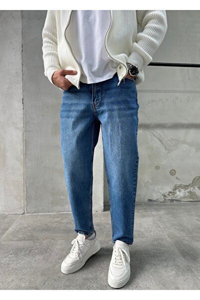DIFRANSEL JEANS Men's Comfortable Fit Boyfriend Pants