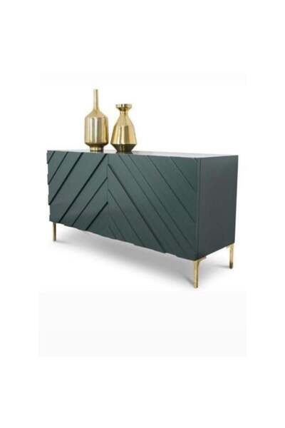 Bespok بوفيه زيتون بأبعاد 45×140×90 سم