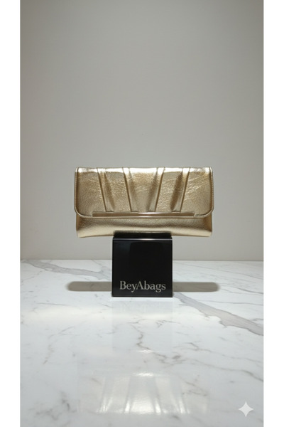 Butik حقيبة يد فضية للسهرات - حقيبة كلاتش للزفاف والحفلات والمناسبات