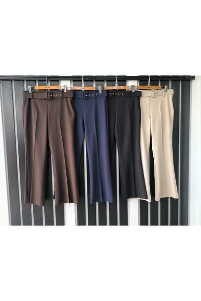 ASES SEBİNA yüksek bel ispanyol paça pantolon