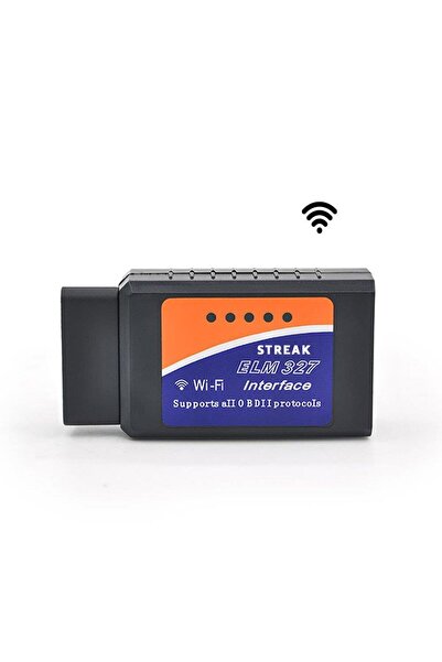 Streak ELM 327 Wifi Ios Android Araç Arıza Tespit Cihazı Elm Obd2 V1.5