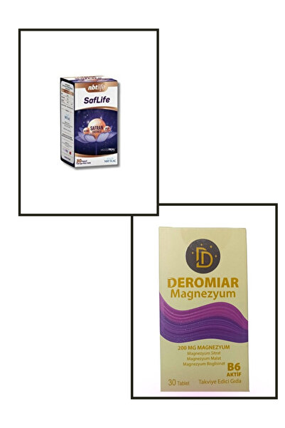 Deromiar مكمل غذائي للمناعة من سافلايف مع المغنيسيوم + فيتامين ب6 - مجموعة مميزة