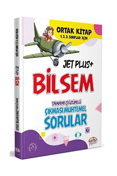 Anla Kazan Yayınları Editör 2026 1. 2. 3. Sınıflar İçin BİLSEM Hazırlık Jet P...