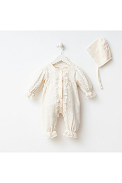 MİNİZEYN TEKSTİL Miniycool 3019 Mnz Brand Victoria Baby Girl Romper 3-9 Months