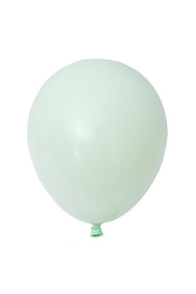 Teo Set 12 Baloane, , din Latex Macaroon, 30 cm, Verde