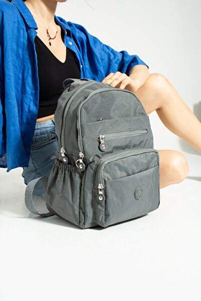 PASSTELL Women's Clinker Fabric Waterproof Soft Backpack