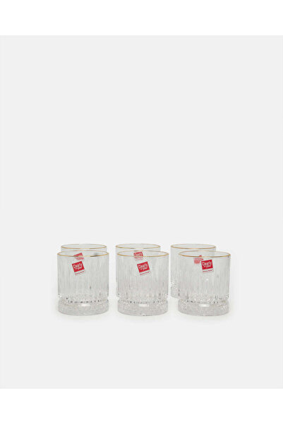 REDTAG Clear Embossed Tumbler Set (6 Piece)