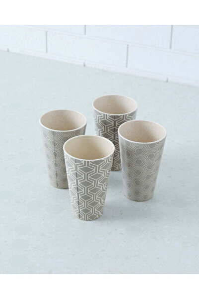 REDTAG Grey Bamboo Glass Set (4 Piece)
