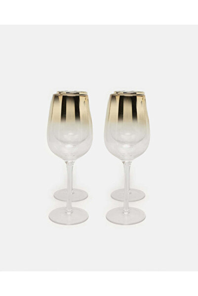 REDTAG Gold Stemware Glass Set (4 Piece)