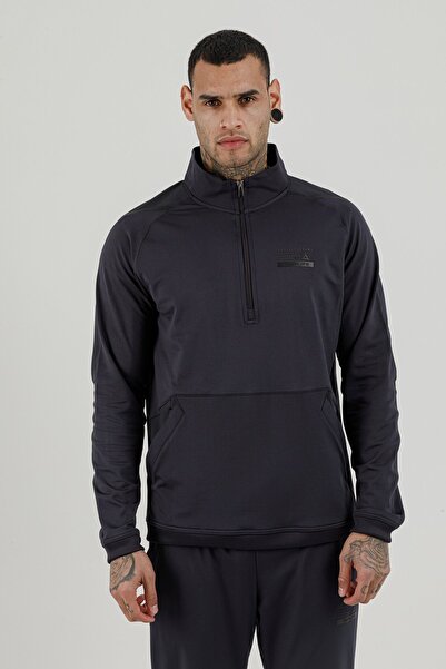 Airlife Stronger High RSI 5 7 Yarım Fermuarlı Erkek Dik Yaka Sweatshirt Lacivert