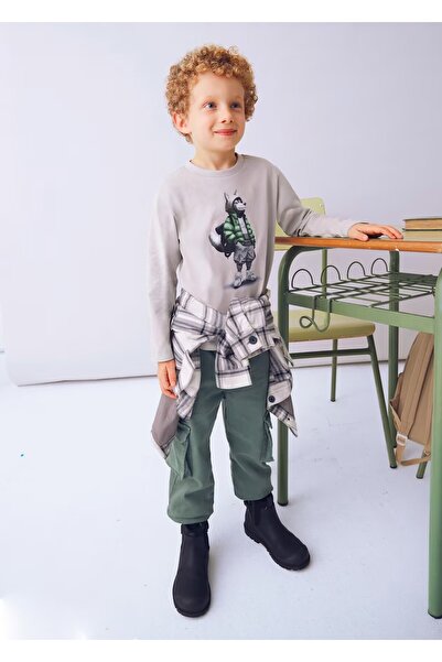 MAYORAL Тениска с дълъг ръкав за момче