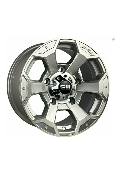 ARSLAN JANT LASTİK 5*130*16*8.0 ET25 CH89.1 GZM421 SILVER DİAMOND
