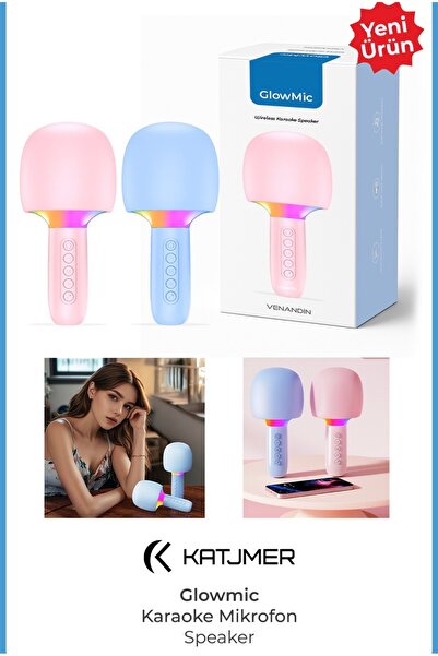 peltech GLOW MİKROFON KARAOKE SPEAKER HOPARLÖR