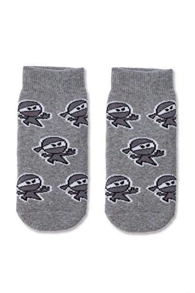 Conte Elegant Children's fleece socks with Ninja pattern, Conte Kids Sof-Tiki...
