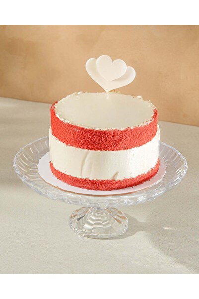 REDTAG Clear Glass Cake Plate