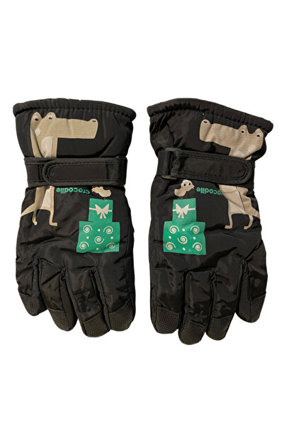LİNOTTİ Children's Snow Gloves - Fleece Lining (4-8 Years)