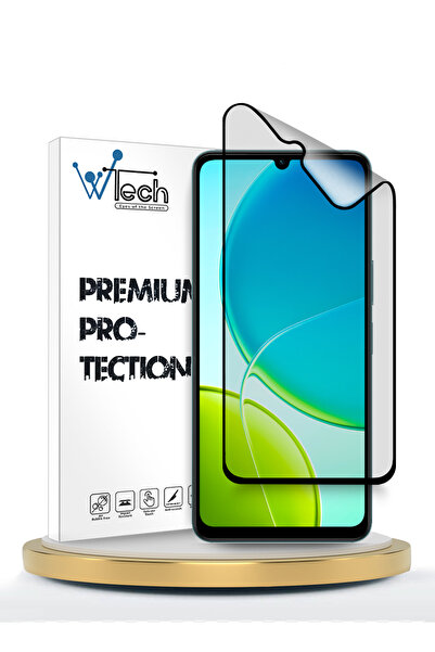 Wtech vivo Y19s 5G 2025 Premium Nano Ceramic Full Glue Full Cover Matte Flexi...