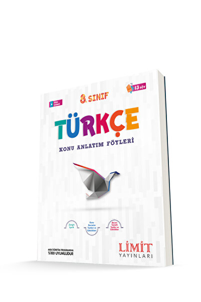 Limit Yayınları 8 .SINIF TÜRKÇE KONU ANLATIM FÖYLERİ