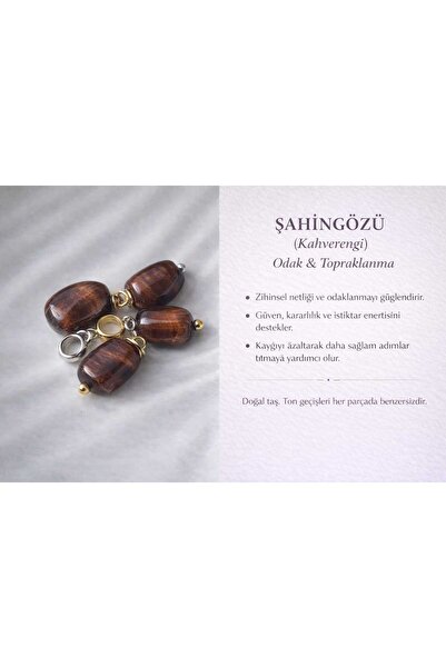 birtarz Doğaltaş Charm - Şahi̇ngözü