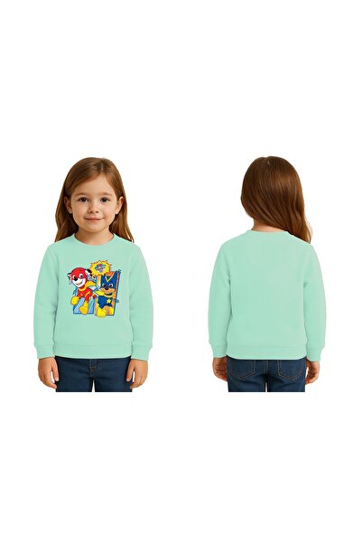SEDİRLİ Unisex Pawpetrol με τύπωμα Παιδικό φούτερ με 3 κλωστές με ανάγλυφο