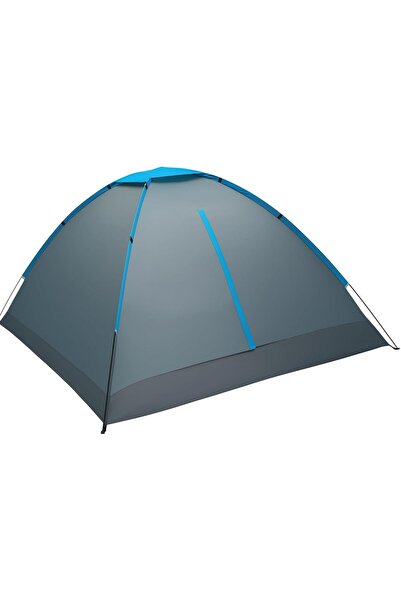 Generic خيمة تخييم رمادية اللون من Multi Home Furniture تتسع لشخصين إلى أربعة أشخاص