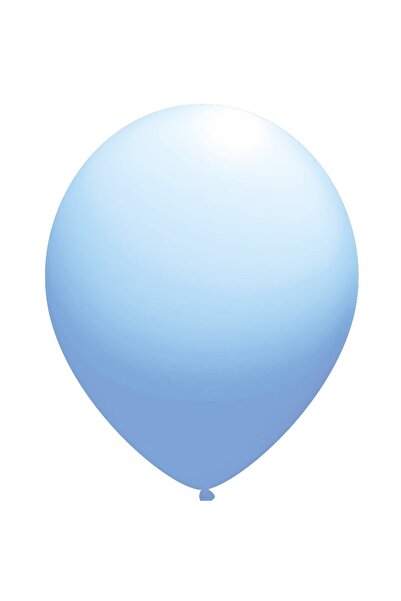 Teo Set of 12 Balloons, , Standard Latex, 30 cm, Light Blue