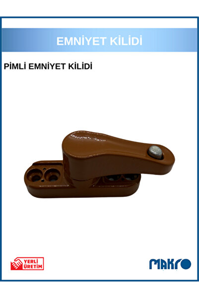 GLASSMAKRO Pvc Kapı Pencere Pimapen Balkon Kapısı Çocuk Emniyet Kilidi Hırsız...