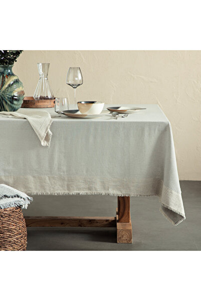 Chakra Solıno Masa Örtüsü 160x240 Cm Gri
