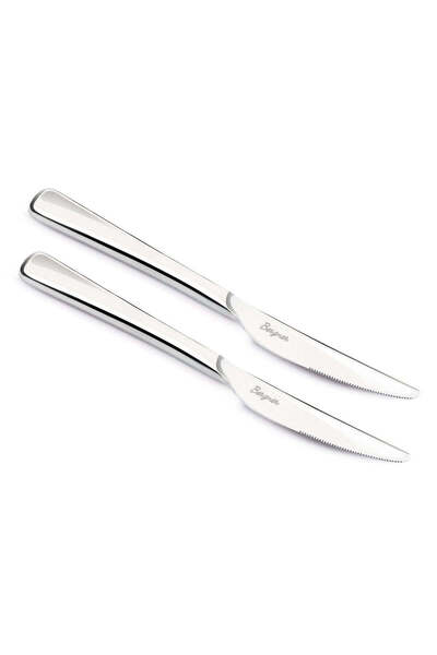 WINDCERA Lucia Stainless Steel Dinner Knife Set - Silver
