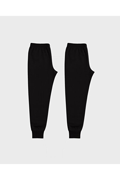 SİWELLİ %100 Pamuk 2'Li Paket Siyah Sıcak Tutan Kışlık Tayt Uygun Ekonomik Paket