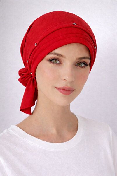 Les Bonnes Hilalli Tesettür Bone Günlük Kaydırmaz Astarlı Türban,Abiye Bone H...