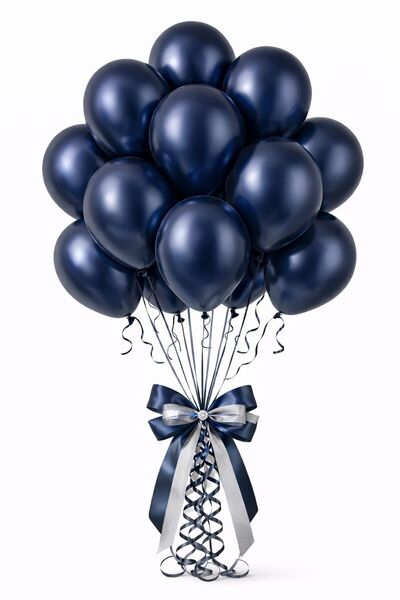 eğlencemarketi 10 Adet Krom Balon Renk Seçenekli 12 inç