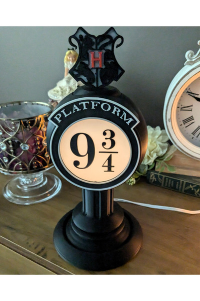 Ruzar3D Hogwarts Ekspresi Kalkıyor! Peron 9 ¾ Lambası ile Büyüye Yer Açın! ⚡🚂