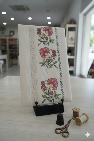 AURA CONCEPTS GELENEKSEL KANAVİÇELİ OTANTİK NEVRESİM TAKIMI BULDAN İŞİ VİNTAGE